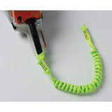 Coil Chainsaw Lanyard, Green