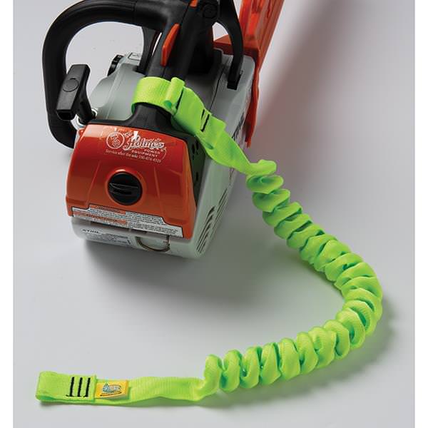 Coil Chainsaw Lanyard, Green